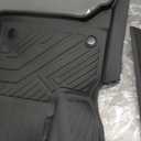 Floor Mats Set for 2024 2025 2026 Chevy Traverse & 2025 2026 Buick Enclave 7 Seats Captain Chairs, TPE All Weather Cargo Liner Trunk Mat Door Sill Guards Car Accessories