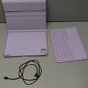 Case with Keyboard,for iPad 10th(10.9")/11th Gen(2025 A16),Air 11" M3/M2,Air 6/5/4th,Pro 11 4/3/2/1,Ultralight Detachable Keyboard with Touchpad, AceTouch Purple