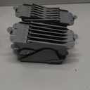 AFANSO Mega Hair Clipper Guards, 8pcs Gray, Fits Most Wahl Full Size Hair Clippers (3 Inch 8pcs)