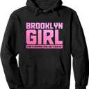 Brooklyn Like a Normal Girl New York City NYC Pride Funny Pullover Hoodie XL