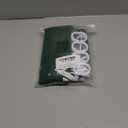 Christmas Tree Shower Curtain Green Background Bathroom Decorative Curtains, Winter Holiday Festival New Year Xmas Trees Shower Curtains, Waterproof Fabric Bathtub Curtains with Hooks 72"x78"