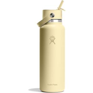 Hydro Flask 40 Oz Wide Mouth Flex Straw Cap Starlight