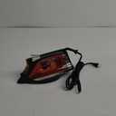Rowenta Iron Steamer for Clothes, Stainless Steel Soleplate Steam Iron, Microsteam Holes, 1700 Watts, Lightweight, Auto-off, Black, DW2360
