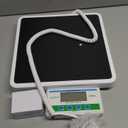 Medical Grade Floor Scale - Portable - Easy to Read Digital Display - Heavy Duty - Home, Hospital & Physician Use - Pound & Kilogram Settings - 12" x 12.5" Platform - 550 lb Limit by Patient Aid