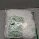 White Linen Curtains 63 inch Length for Dining Room 2 Panels Set Grommet Short Kitchen Window Curtains Rustic Linen Textured Semi Sheer Light Filtering Short Curtain for Basement Bathroom 52x63