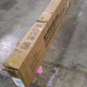 Bellemave Loft Bed Full Size with Storage Stairs, Beside Shelf & Wardrobe, Metal Full Size Loft Bed with USB Ports & LED Light, Large Under-Bed Space Loft Beds for Adults, Teens, Kids, Black Natural