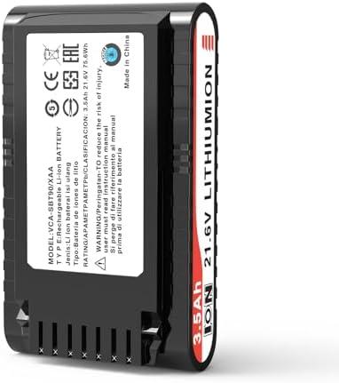 Mobik VCA-SBT90 Battery Replacement for Samsung Jet 65 60 75 70 90 Series Cordless Stick Vacuum Cleaner Battery VCA-SBT90EB VCA-SBTA60 21.6V 75.6Wh 3500mAh