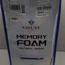 3 Inch Gel Memory Foam Mattress Topper California King Size High Density Cooling Pad Pressure Relief Bed Topper (with Removable & Washable Bamboo Cover)