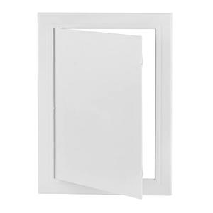 Plastic Access Panel for Drywall - 12x16 inch - Durable Wall Hole Cover Access Door, Plumbing Access Panel, White