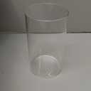 12pcs Glass Cylinder Vases for Centerpieces - 6 Inch Tall Flower Vase for Wedding Decorations, Clear Glass Flower Vases Floating Candle Holder for Table Centerpiece Wedding Home Dcor