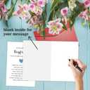 3 x Romantic First Year Valentines Day Card for Boyfriend, Gift for 1st Valentines Day with Boyfriend, Happy Valentines Card from Girlfriend