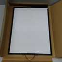Small White Board - 16" X 12" Portable Black Aluminum Framed Whiteboard, Magnetic Dry Erase Board with Handle, to Do List Board for Office, Home, School