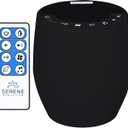 Serene 60 Sound White Noise Machine With Remote, Black