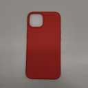 JETech Silicone Case for iPhone 14 6.1-Inch, Silky-Soft Touch Full-Body Protective Phone Case, Shockproof Cover with Microfiber Lining (Red)