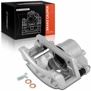 A-Premium Disc Brake Caliper Assembly with Bracket Compatible with Dodge Grand Caravan 2001-2005, Caravan 2001-2005 & Chrysler Town & Country 2003-2005, Voyager 2001-2003 - Front Left Driver Side