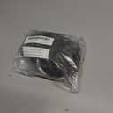 Uxcell Edge Trim U Seal Black Rubber Plastic U Channel Edge Protector Fits 1/16" - 3/32" Edge 20 Feet Length