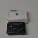 Renogy 30A 12V/24V PWM Solar Charge Controller with LCD Display Flush Mount Design Negative Ground, Compatible with Sealed, Gel, Flooded and Lithium Batteries, Adventurer 30A,black