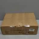 Sunhoo Bread Box for Kitchen Countertop Wooden Bread Storage Container Bin 2 Layer Breadbox Holder Large Capacity Keeper Vintage Farmhouse Food Organizer Pantry Shelf Acrylic Window (Brown)