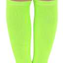 Century Star Kids Soccer Socks Softball Baseball Sock Toddler Youth Knee High Socks Striped Cotton Atheletic (XXL)