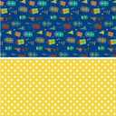 WRAPAHOLIC 30 Inch Reversible Birthday Wrapping Paper - 30 Inch x 33 Feet - Gift Boxes and Polka Dot Design for Birthday, Holiday, Party, Baby Shower