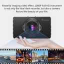 Dash Cam Front and Rear, Dash Camera for Cars with 32G Card Super Night Vision, Car Dash Cam 1080P Dashboard Camera with G-Sensor, Parking Monitor, Loop Recording, Motion Detection Car Camera