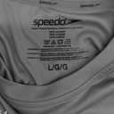 Speedo Men's Uv Swim Shirt Graphic Short Sleeve Tee (Large)