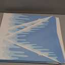 Bucherry 9 Pcs Winter Birthday Party Decorations Princess Castle Cardboard Playhouse Large Snowflake Castle 43 x 51 Winter Snowflake Princess Fort for Kid Girl Wonderland Birthday Decorations Kit