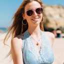 FIMOSON Night Vision Glasses for Women Men, Polarized Trendy Yellow Lens Glasses for Night Driving, UV400 Protection (A07 Black/Pink/Leopard/ Multicoloured Lens)