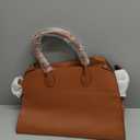 Vegan Leather Tote Bags for Women Large Tote Retro Top-handle Bag Trendy Work Bag PU Leather Purses
