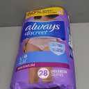 Always Discreet Adult Incontinence Underwear for Women and Postpartum Underwear, Large, Up to 100% Bladder Leak Protection, 28 Count