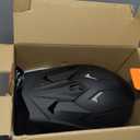 Adult ATV Dirt Bike Helmet with Goggles Gloves & Mask Quick Release Buckle Adjustable Sun Visor Motorcycle Adult Helmet Off-Road Motocross Downhill Moped MX for Unisex-Adult (Medium, Matte Black)