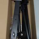 2 Tier Keyboard stand extension Electric Digital Piano Stand keyboard stand tier Adjustable piano stand for Stacking Keyboards, Electric Pianos, Synths, and Organs , Adjustable, Nonslip Arms and Feet Metal Black