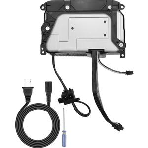 Charger Brick Internal Power Supply with Power Cord Fit for Microsoft Xbox Series X Game Controller, Controller Adapter and AC Adapter 100-127V 200-240V