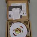 Kidde Hardwired Smoke & Carbon Monoxide Detector, 10-Year Battery Backup, Interconnectable LED Warning Light Indicators, 30CUA10