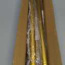 Gold Shower Curtain Rod 31 to 80 Inch,1 Inch Diameter Adjustable Spring Tension Stainless Steel Telescoping Rod,Easy Install,No Rust