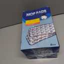 2 x 8 Pack Reusable Mop Pads for Swiffer PowerMop, Power Mop Refills 15'' Microfiber Pads Refills Machine Washable Dry Wet Use for Hardwood Floor Cleaning