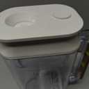 Water Filter Pitcher - Long Lasting 150 Gallons, Supreme Fast Filtration and Purification Technology, Removes Chlorine, Metals for Clean Tasting Drinking Water, WQA Certified,