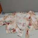 TASAMO Women's 2026 Summer Lightweight Short Bolero Cardigan Shrug Sheer Tie Front Top 3/4 Sleeve Jacket for Dress (X-Large, Ink Pink)