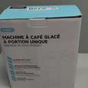 Mini Hot and Iced Coffee Maker Single Serve, for K Cup and Ground, 6 to 14 Oz Brew Sizes, with Recipe Book, for Home, Travel, RV, Office and Dorm, Classic Black (2.0 Version)