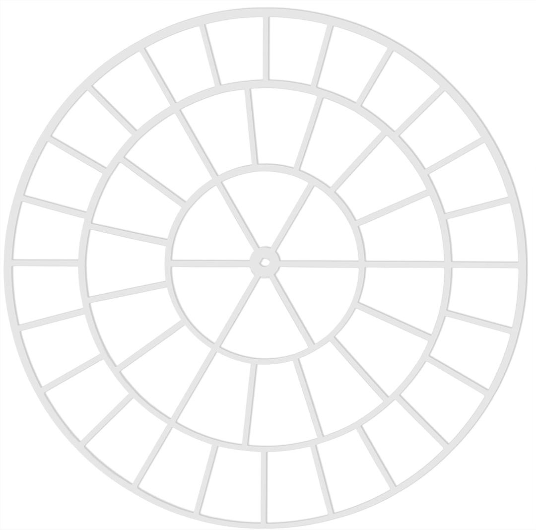 Plastic Egg Turner Tray Replacement Fits Nurture Right 360 Incubator For Hatching Eggs, Tray Attachment For Monitor Eggs From Any Angle