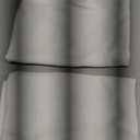 CaliTime Throw Pillow Covers Decorative 12 X 20 Inches Pack of 2 Cozy Chenille Cushion Cases for Couch Sofa Bed Living Room Home True White