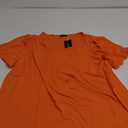 OFEEFAN Womens T Shirts Short Sleeve Pleated Dressy Casual Scooped Neck Summer Tops Blouses 3XL