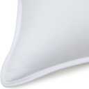Amazon Basics Down Alternative Pillow for Back Side Sleepers, Medium Density, Standard Size, 26" x 20", 2-Pack, White