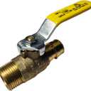 2 Pieces XFITTING 3/4" Pex A Expansion x 3/4" Male Ball Valve, Full Port, Brass