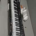 88 Key Digital Piano, Semi Weighted Electronic Keyboard Piano with Music Stand, Power Supply, Sustain Pedal, Bluetooth, Carrying Case, Headphones, USB-MIDI Compatibility, for Beginner Professional