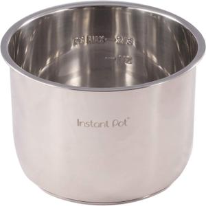 Instant Pot Stainless Steel Inner Cooking Pot 6-Qt, Polished Surface, Rice Cooker