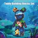 Teddy Blocks Bear Micro Building Blocks Set (6880 Pieces) Underwater World Brick with Storage Drawer, Gift for Adults and Kids