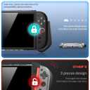Mumba Blade Series Case Compatible with Nintendo Switch 2, [Dock Friendly] [Military-Grade Protection] TPU Grip Protective Cover Shell, Quick-Release Controllers Compatible Accessories (Black)