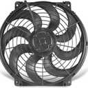 392 S-Blade Black 12" Electric Fan
