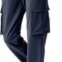 SPECIALMAGIC Women's Cargo Sweatpants Cotton Athletic Joggers 4 Pockets Sporty Pants XL